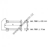 Rameno TECNA 7501 125 mm (kleště 7900)